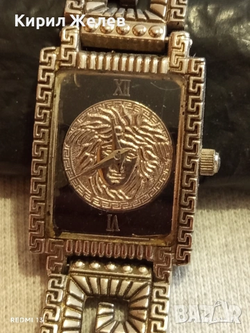 Марков дамски часовник VERSACE MEDUZA GORGONA SWISS 26407, снимка 3 - Дамски - 53484546