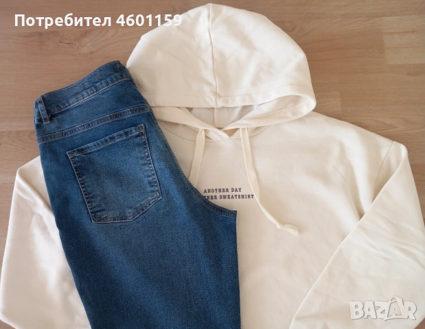 Комплект дънки и суитчър , снимка 4 - Дънки - 53742668