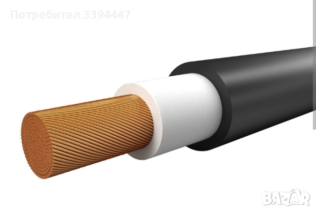 Меден фотоволтаичен кабел 4mm