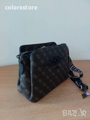 Кафавя чанта Guess/SG62ze, снимка 3 - Чанти - 53772855