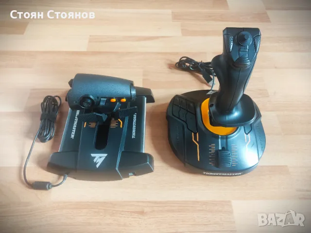 Джойстик с Дросел Thrustmaster T16000M FCS HOTAS, снимка 1