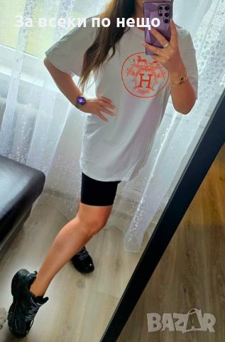 Дамска тениска Hermes👚The North Face Gucci👚Prada👚McQueen 👚 Armani Exchange Код LFS5, снимка 5 - Тениски - 46774925