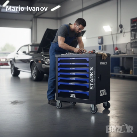 Професионална количка с инструменти 258 части – пълен набор за автосервизи и майстори, снимка 3 - Други инструменти - 53379799