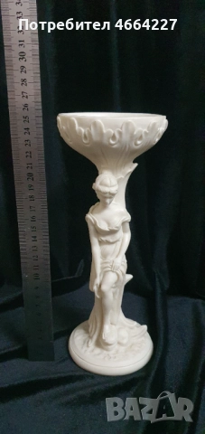 Винтидж италианска скулптура FARO - Алабастър/ Смола, снимка 6 - Други ценни предмети - 52925304