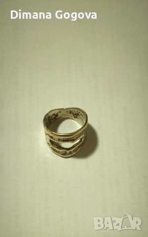 Сребърен пръстен