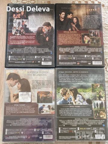 DVD поредицата Twilight /оригинални, снимка 2 - DVD филми - 45116848