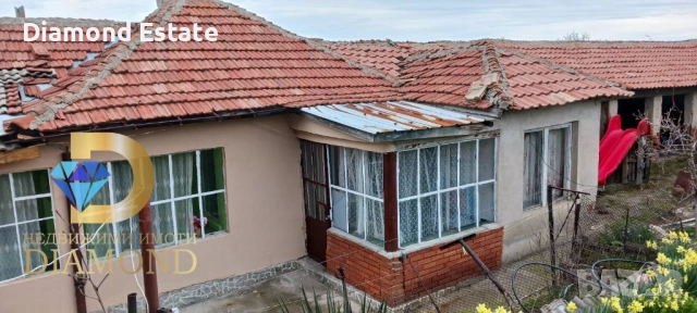 Едноетажна къща в село Динево, обл. Хасково, снимка 2 - Къщи - 54037198