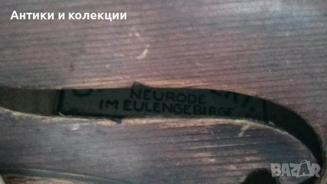 Стара цигулка от 1942г, снимка 14 - Антикварни и старинни предмети - 51261906