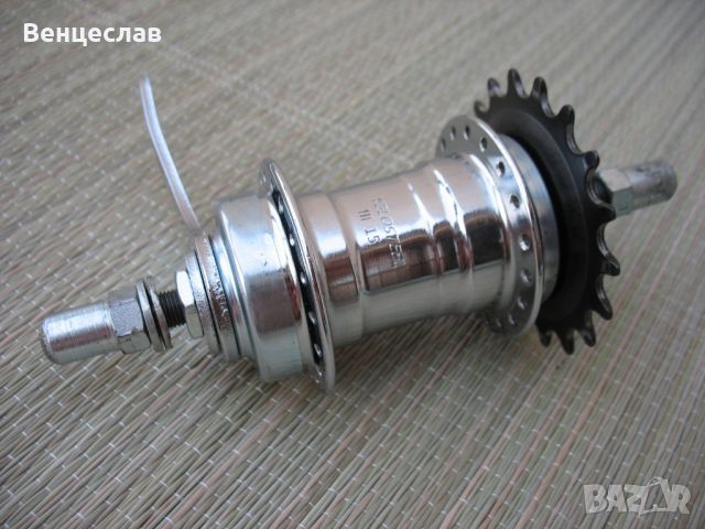 Задна главина с контра VELOSTEEL, чешка, снимка 1 - Части за велосипеди - 46352986