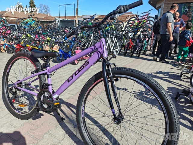 CROSS Велосипед 26" HARMONY лилав, снимка 5 - Велосипеди - 53830781