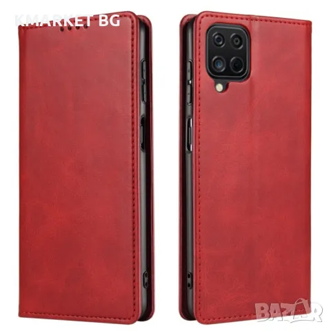 Samsung Galaxy A12 Wallet Калъф и Протектор, снимка 4 - Калъфи, кейсове - 48378586