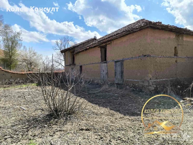 🥇Агенция „Колев Консулт“ продава едноетажна къща  село Славяново,област Хасково