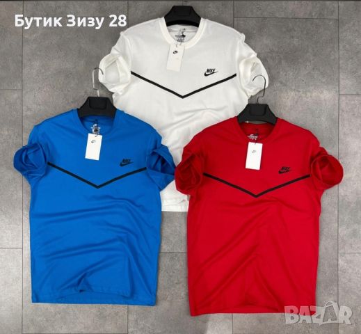 Мъжки тениски Nike Tech Fleece, 6 цвята , снимка 3 - Тениски - 45811222