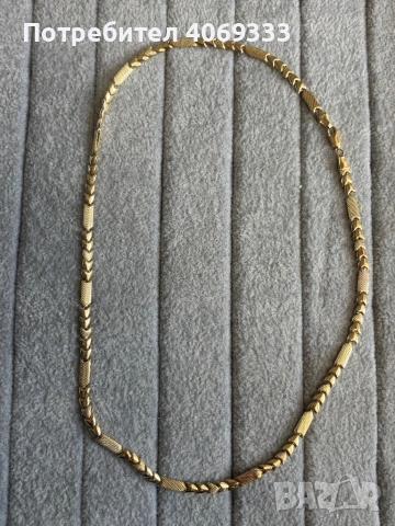Златно колие 10.5гр 14карата, снимка 8 - Колиета, медальони, синджири - 54172390