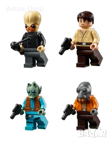 Lego 75290 mos eisley cantina Star Wars minifigures и Dewback, снимка 6 - Колекции - 45634963