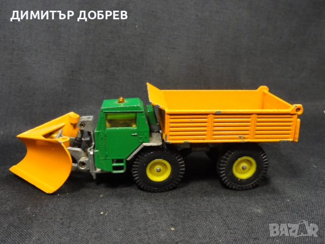 СТАРА РЕТРО МЕТАЛНА КОЛИЧКА SIKU GERMANY FAUN SNOW PLOUGH TRUCK, снимка 2 - Колекции - 51651765