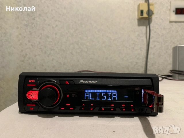Авто радио Pioneer Bluetooth, снимка 2 - Аксесоари и консумативи - 53651013