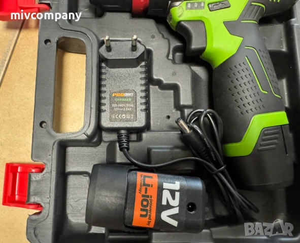 Акумулаторен винтоверт PROCRAFT PA12DFR, снимка 4 - Винтоверти - 54217159