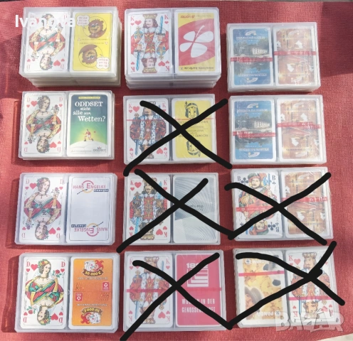 Комплект оригинални карти Altenburg, нови