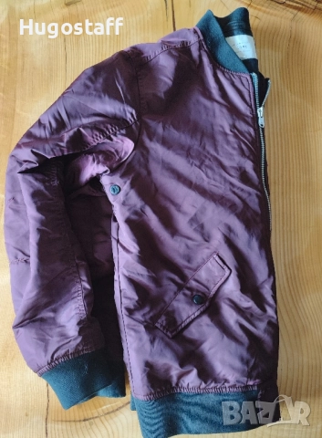 Мъжко яке Jack & Jones Core Bomber, класическо, за всички сезони М, снимка 4 - Якета - 52465249