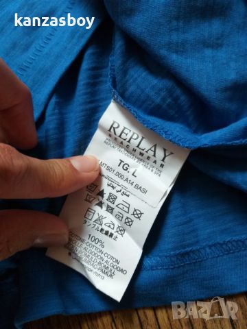 replay beachwear - страхотна мъжка тениска НОВА, снимка 6 - Тениски - 45424950