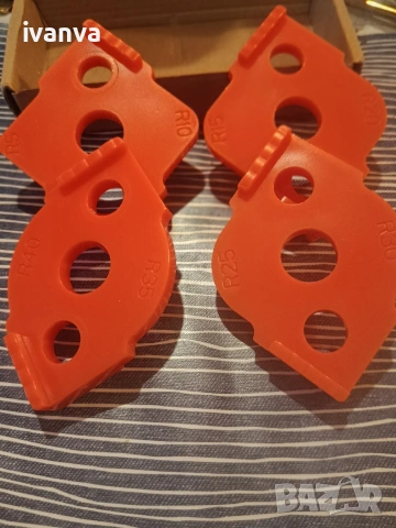 шаблони за фрезоване на ъгли (Radius Jig Router Templates), снимка 2 - Измервателни инструменти - 53601788