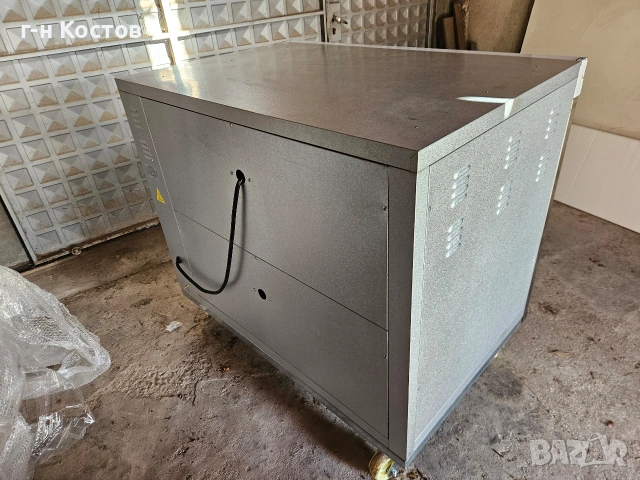 Фурна за Закуски Пици Хляб със шамотни плочи отдолу 2 нива 4 тави 60х40см. трифазна , снимка 4 - Печки, фурни - 7574451