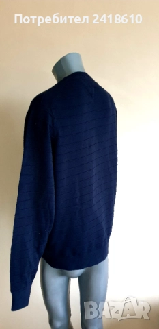 Tommy Hilfiger Cotton / Knit Mens Size M НОВО! ОРИГИНАЛ! Мъжки Памучен Пуловер!, снимка 9 - Пуловери - 52592702