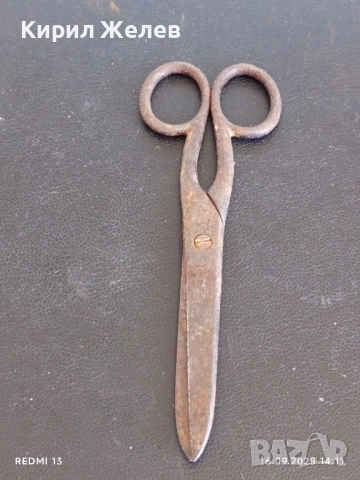 Винтидж шивашка ножица от соца рядка за КОЛЕКЦИЯ ДЕКОРАЦИЯ 50606, снимка 6 - Други ценни предмети - 51732566
