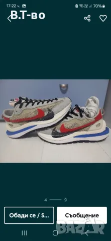 Nike sacai унисекс маратонки, снимка 4 - Маратонки - 49944318