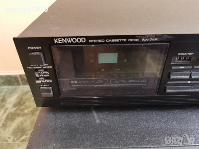 KENWOOD KX-74R DECK MADE IN JAPAN-ВНОС SWISS 2801262152, снимка 4 - Декове - 53262858
