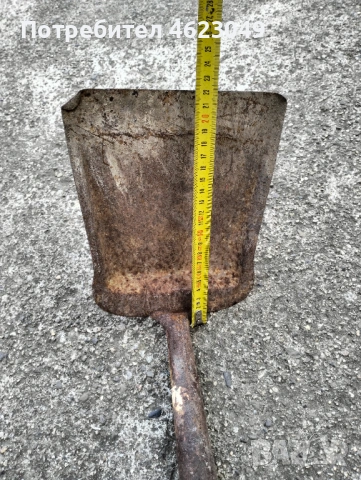 Стара лопатка, снимка 4 - Антикварни и старинни предмети - 54227542