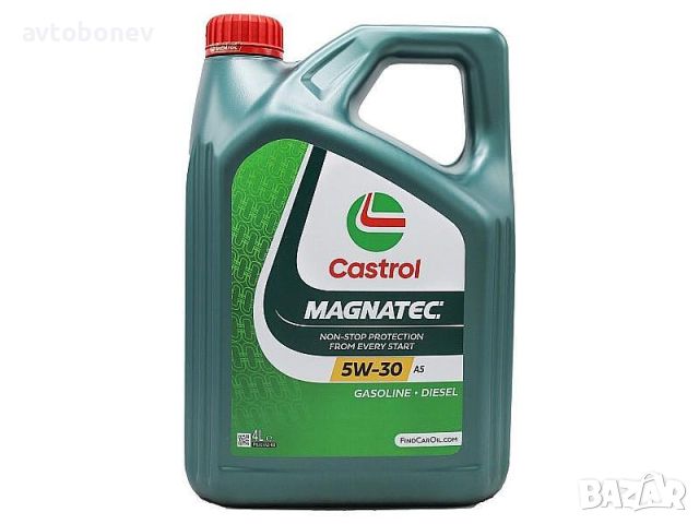 Двигателно масло CASTROL MAGNATEC 5W-30 A5, снимка 3 - Части - 45637860