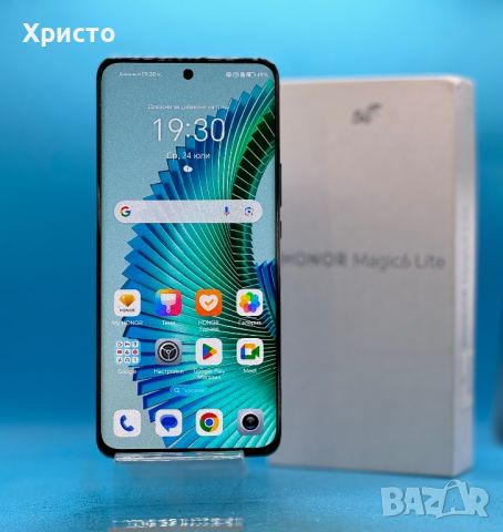 Honor Magic6 Lite, Dual SIM, 256GB, 8GB RAM, 5G, Emerald Green, снимка 3 - Huawei - 46686353