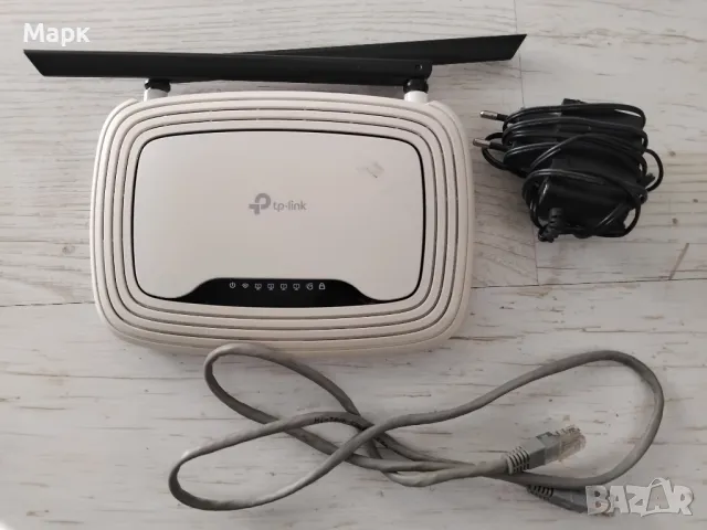 Рутер TP-LINK TL-WR841N, снимка 1 - Рутери - 48879440