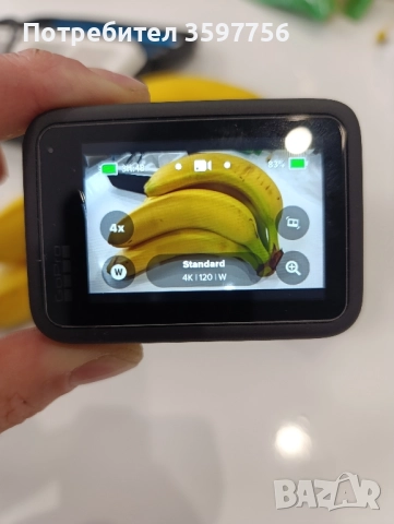 GOPRO HERO 10 Black+ 128GB + Full Set Holders, снимка 3 - Камери - 52478030