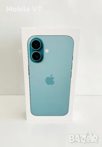 НОВ! iPhone 16 128GB Teal ГАРАНЦИЯ!, снимка 1 - Apple iPhone - 48438971