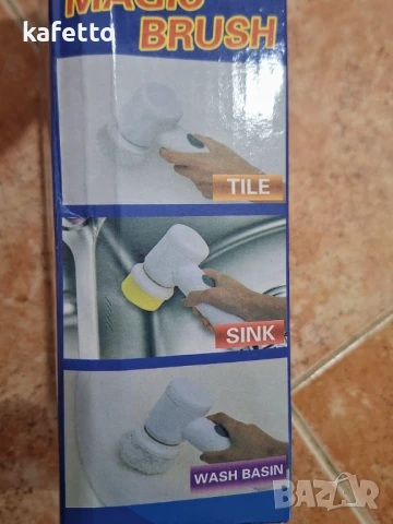 Многофункционална електрическа четка за почистване , снимка 3 - Препарати за почистване - 50979436