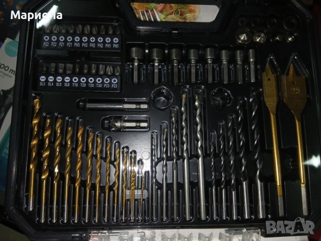 Комплект свредла Werckmann, 63 части, снимка 5 - Други инструменти - 53619375