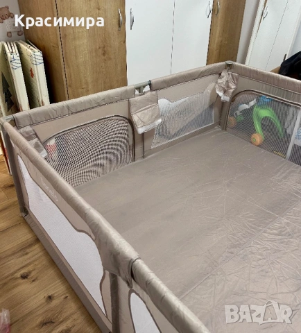 Кошара за игра Lionelo - Willow XL, Beige Sand, снимка 4 - Кошарки - 54212477