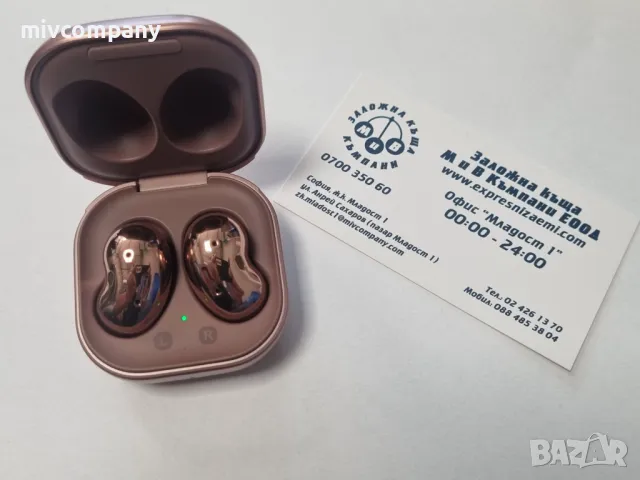 Безжични слушалки Samsung Galaxy Buds Live, снимка 1