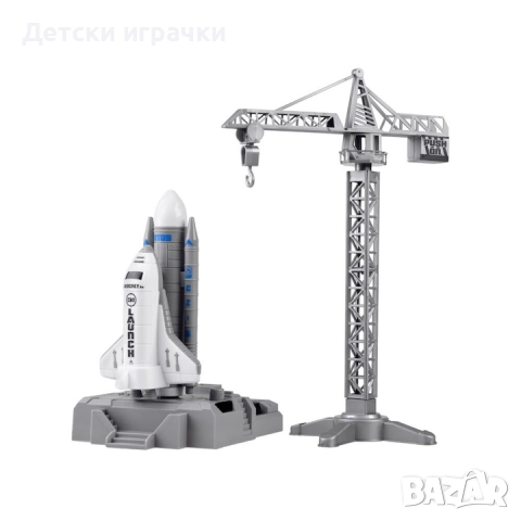 Космическа станция с кран, ракети и астронавти , снимка 7 - Образователни игри - 52633150