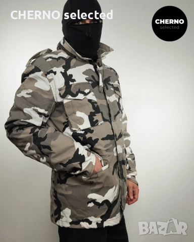 Яке BRANDIT M65 Classic Field Jacket Urban Camo – Размер L – Ново без етикети, снимка 5 - Якета - 52856571