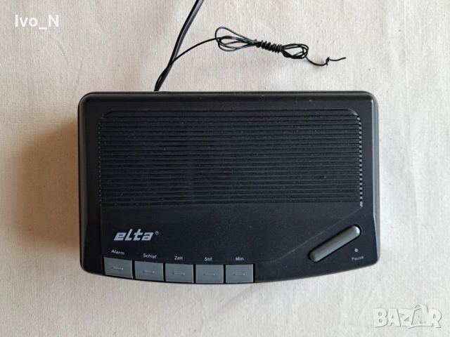 Радио часовник Elta 4223., снимка 5 - Радиокасетофони, транзистори - 53695388