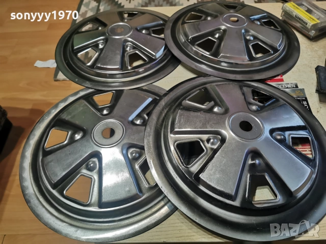 ТАСОВЕ-РЕТРО 4БР МЕТАЛНИ 34СМ 2402261200М, снимка 6 - Аксесоари и консумативи - 53603531