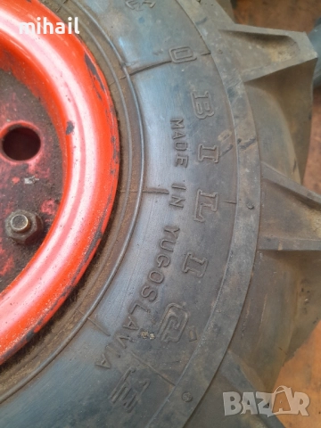 гуми с джанти за фреза, снимка 5 - Градинска техника - 51873986