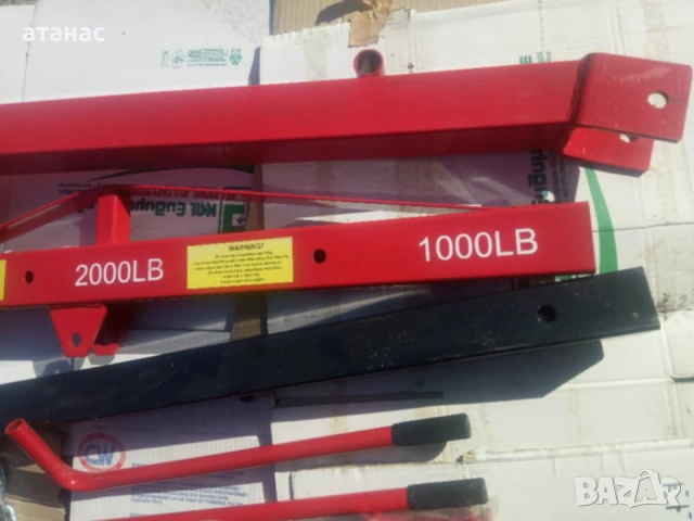 Конзолен кран за ремарке,пикап,бус,цех и др. НОВ, снимка 6 - Други инструменти - 53847408