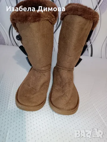 Велурени ботуши 