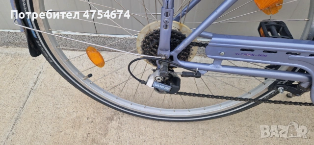 Алуминиев велосипед Kettler колело 28", снимка 2 - Велосипеди - 53870912