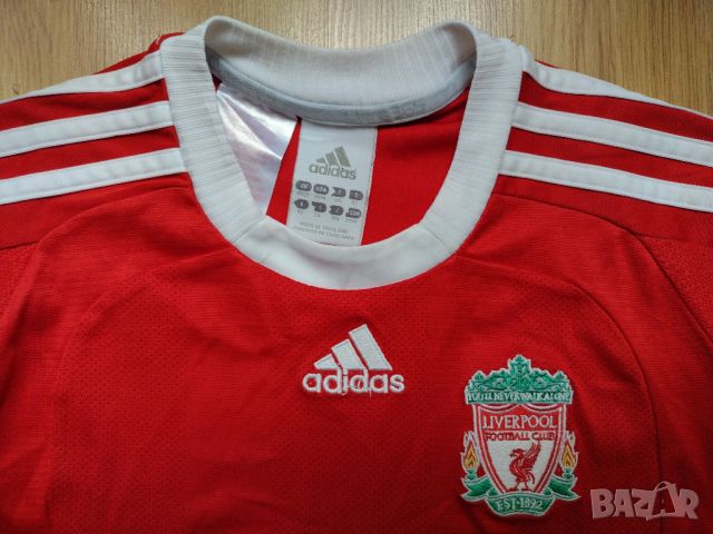 Liverpool / Adidas - футболна бебешка тениска на Ливърпул, снимка 2 - Бебешки блузки - 45810919